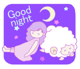 Cute girl!! sticker #7474935