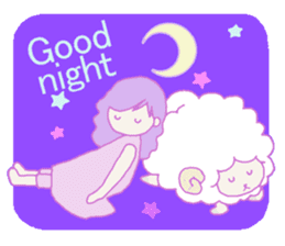 Cute girl!! sticker #7474935