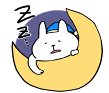chubby rabbit SHIODAIFUKU sticker #7474989