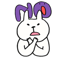chubby rabbit SHIODAIFUKU sticker #7475003