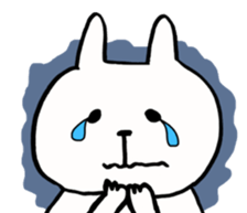 chubby rabbit SHIODAIFUKU sticker #7475014