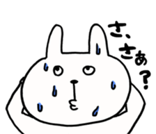 chubby rabbit SHIODAIFUKU sticker #7475021