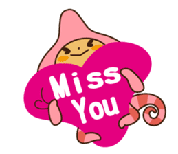 Crazy Cute Chameleon sticker #7475494