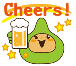 Crazy Cute Chameleon sticker #7475497