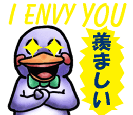 Tailcoat looks Miss,Penguin? sticker #7475797