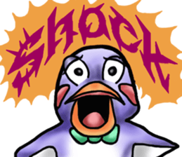 Tailcoat looks Miss,Penguin? sticker #7475798