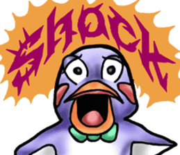 Tailcoat looks Miss,Penguin? sticker #7475798