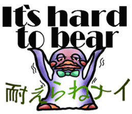 Tailcoat looks Miss,Penguin? sticker #7475815