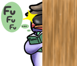 Tailcoat looks Miss,Penguin? sticker #7475820