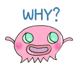 Good friend octopus and squid sticker #7475833