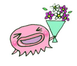 Good friend octopus and squid sticker #7475838
