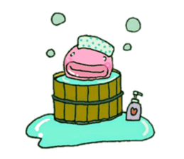 Good friend octopus and squid sticker #7475839