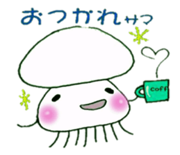 Good friend octopus and squid sticker #7475840