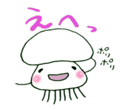 Good friend octopus and squid sticker #7475855
