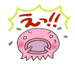 Good friend octopus and squid sticker #7475858