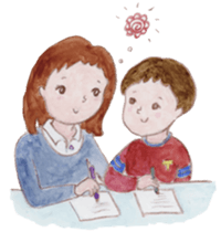 Japanese Kawaii School Girl - English - sticker #7475921