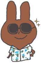 honesty rabbit sticker  6 sticker #7475956