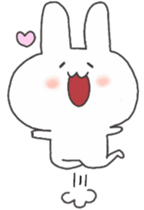 honesty rabbit sticker  6 sticker #7475979