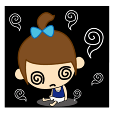 Lu Lu's  daily life sticker #7476120