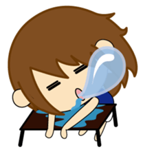 Lu Lu's  daily life sticker #7476130