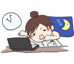 We work at a Hospital. sticker #7476241