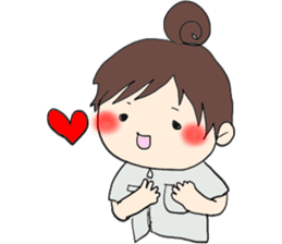 We work at a Hospital. sticker #7476244