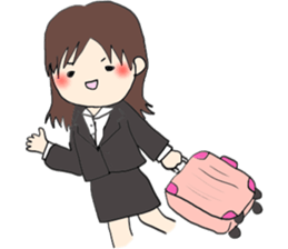 We work at a Hospital. sticker #7476249