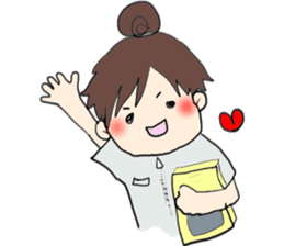 We work at a Hospital. sticker #7476254