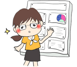 We work at a Hospital. sticker #7476261