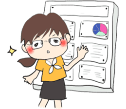 We work at a Hospital. sticker #7476261