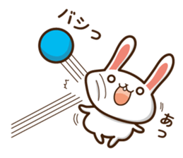 rabbit  and daily life sticker #7476476