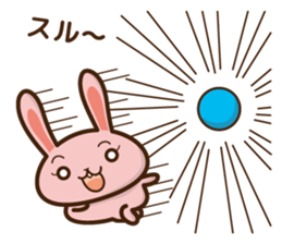 rabbit  and daily life sticker #7476478