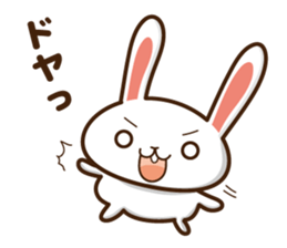 rabbit  and daily life sticker #7476496