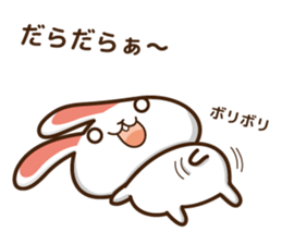 rabbit  and daily life sticker #7476498