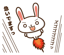 rabbit  and daily life sticker #7476499