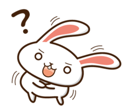 rabbit  and daily life sticker #7476502