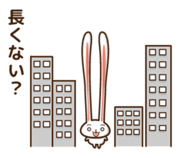 rabbit  and daily life sticker #7476503