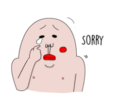 Philtrum Man 2.0 sticker #7476514