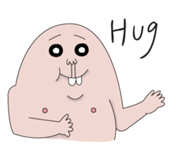 Philtrum Man 2.0 sticker #7476515