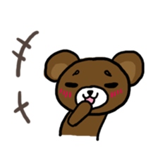 triplets kuma sticker #7476749