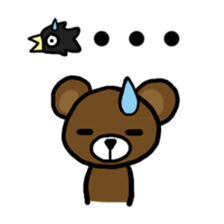 triplets kuma sticker #7476750