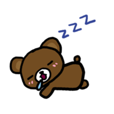 triplets kuma sticker #7476753