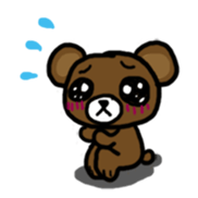 triplets kuma sticker #7476756