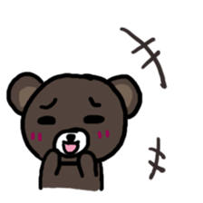 triplets kuma sticker #7476758