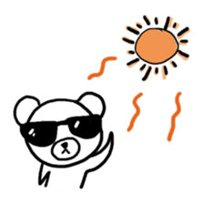 triplets kuma sticker #7476773