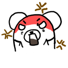 triplets kuma sticker #7476777