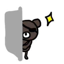 triplets kuma sticker #7476781