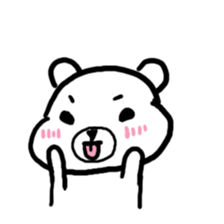 triplets kuma sticker #7476782