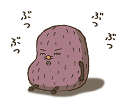 Gloomy Mole Sticker sticker #7476869