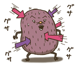 Gloomy Mole Sticker sticker #7476880